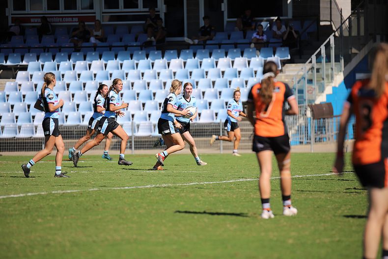 2021 Tarsha Gale Cup Rnd 8 Sharks v WestsTigers