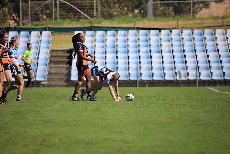 2021 Tarsha Gale Cup Rnd 8 Sharks v WestsTigers