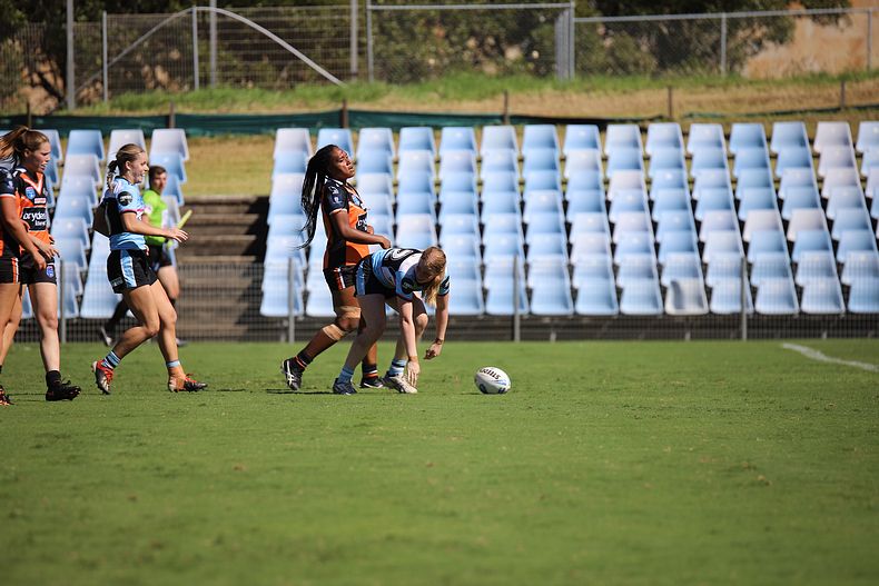 2021 Tarsha Gale Cup Rnd 8 Sharks v WestsTigers