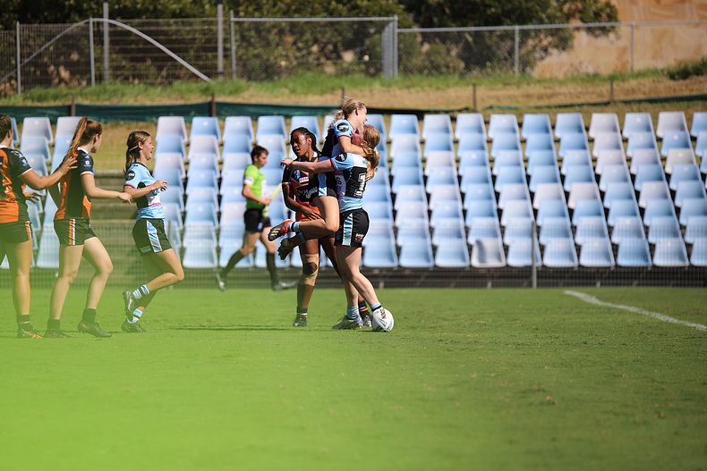 2021 Tarsha Gale Cup Rnd 8 Sharks v WestsTigers