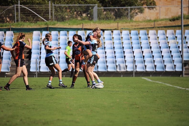 2021 Tarsha Gale Cup Rnd 8 Sharks v WestsTigers