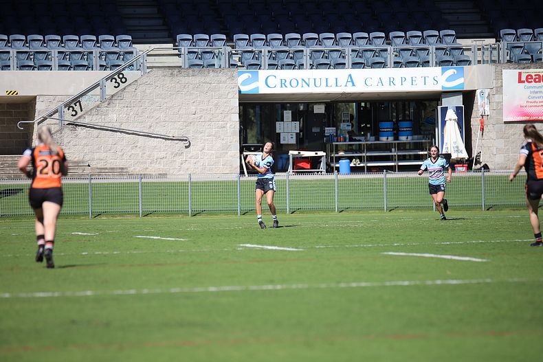 2021 Tarsha Gale Cup Rnd 8 Sharks v WestsTigers