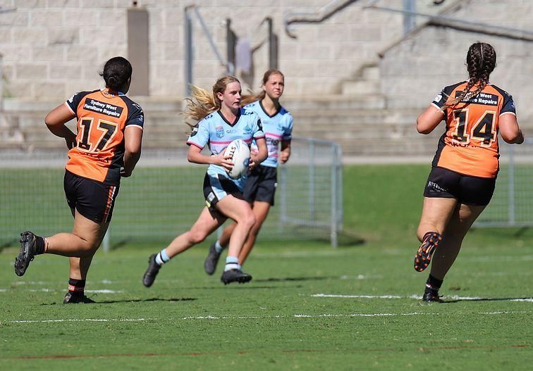 2021 Tarsha Gale Cup Rnd 8 Sharks v WestsTigers