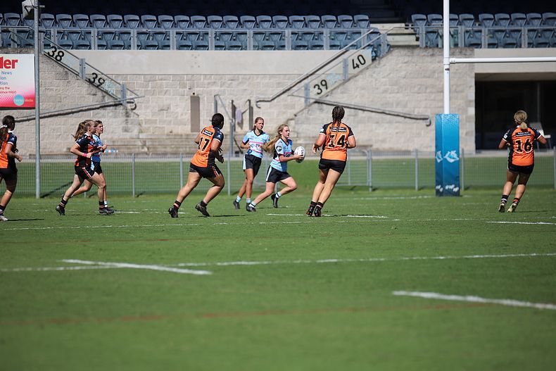 2021 Tarsha Gale Cup Rnd 8 Sharks v WestsTigers