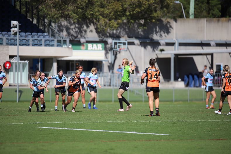 2021 Tarsha Gale Cup Rnd 8 Sharks v WestsTigers