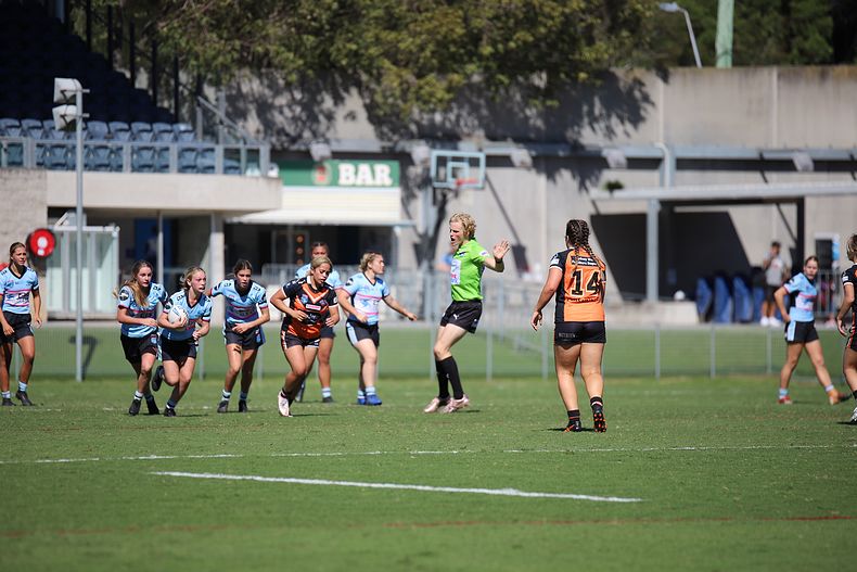 2021 Tarsha Gale Cup Rnd 8 Sharks v WestsTigers