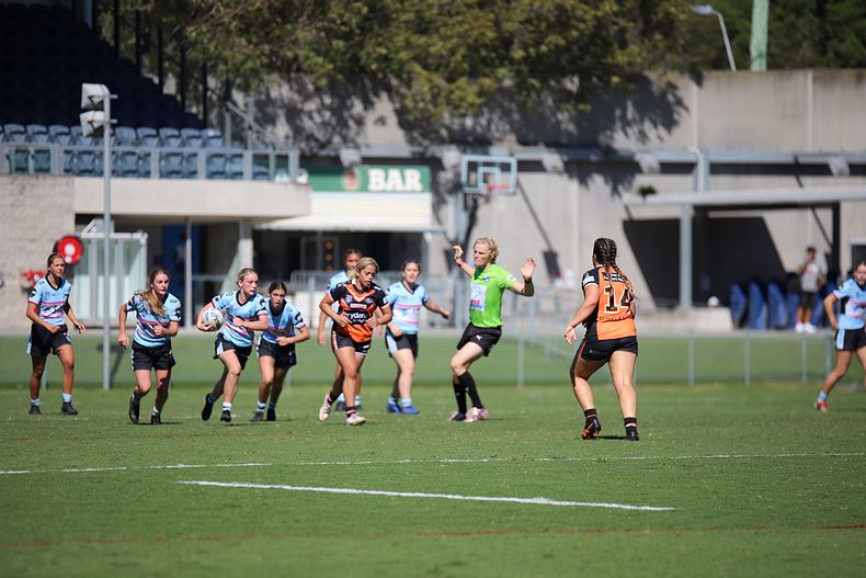 2021 Tarsha Gale Cup Rnd 8 Sharks v WestsTigers