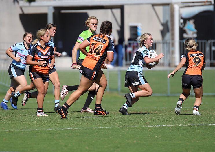 2021 Tarsha Gale Cup Rnd 8 Sharks v WestsTigers