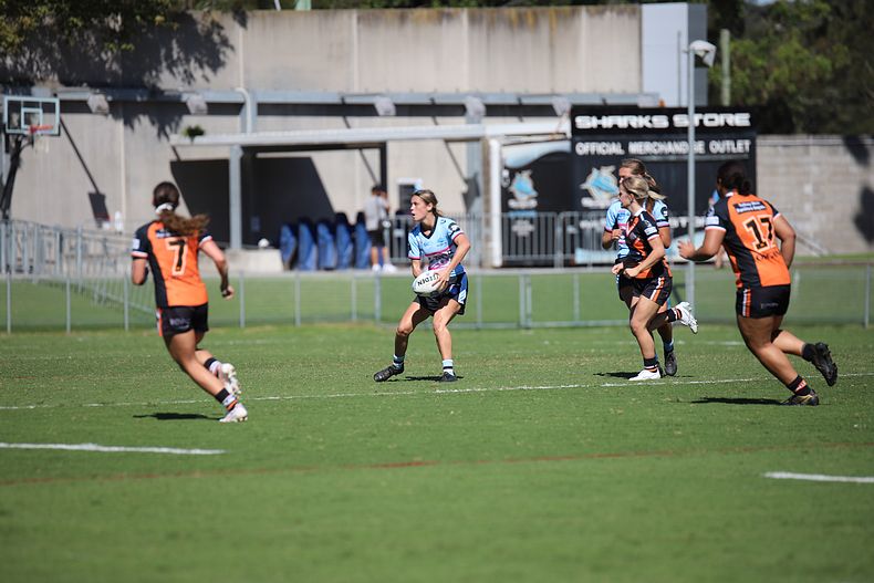 2021 Tarsha Gale Cup Rnd 8 Sharks v WestsTigers
