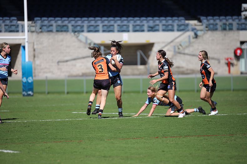 2021 Tarsha Gale Cup Rnd 8 Sharks v WestsTigers