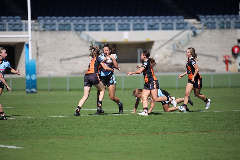 2021 Tarsha Gale Cup Rnd 8 Sharks v WestsTigers