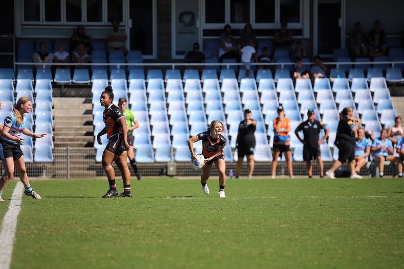 2021 Tarsha Gale Cup Rnd 8 Sharks v WestsTigers