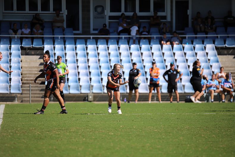 2021 Tarsha Gale Cup Rnd 8 Sharks v WestsTigers
