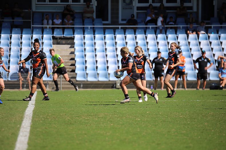 2021 Tarsha Gale Cup Rnd 8 Sharks v WestsTigers