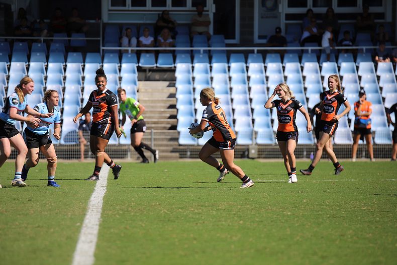 2021 Tarsha Gale Cup Rnd 8 Sharks v WestsTigers