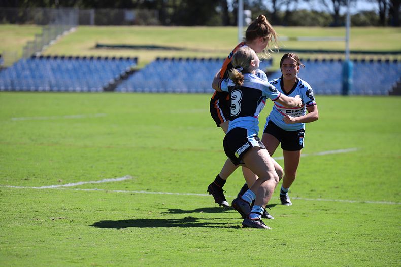 2021 Tarsha Gale Cup Rnd 8 Sharks v WestsTigers