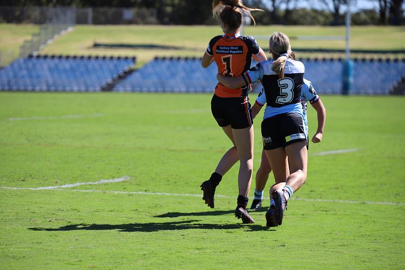 2021 Tarsha Gale Cup Rnd 8 Sharks v WestsTigers