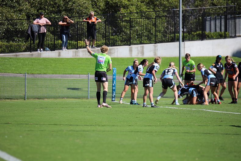 2021 Tarsha Gale Cup Rnd 8 Sharks v WestsTigers