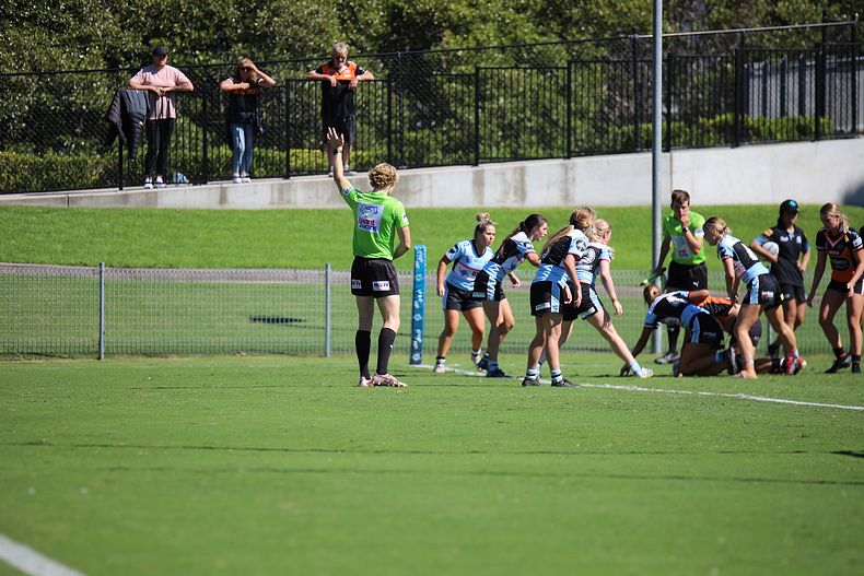 2021 Tarsha Gale Cup Rnd 8 Sharks v WestsTigers