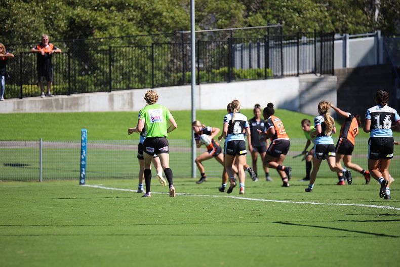 2021 Tarsha Gale Cup Rnd 8 Sharks v WestsTigers