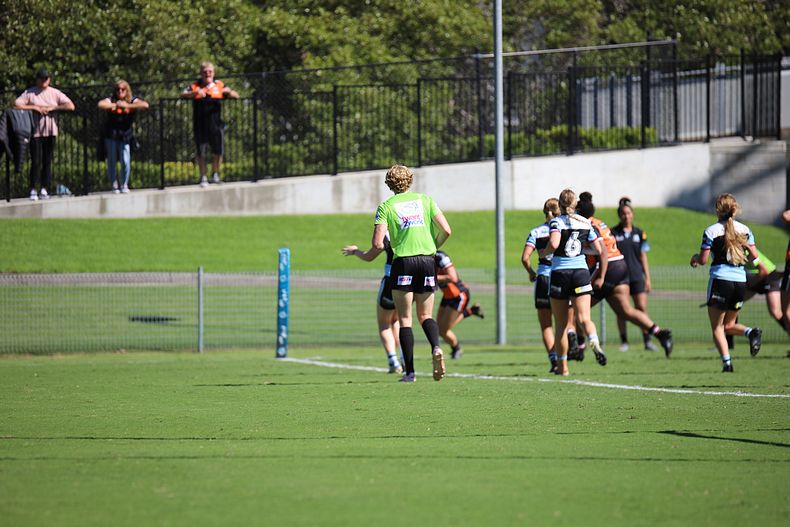 2021 Tarsha Gale Cup Rnd 8 Sharks v WestsTigers