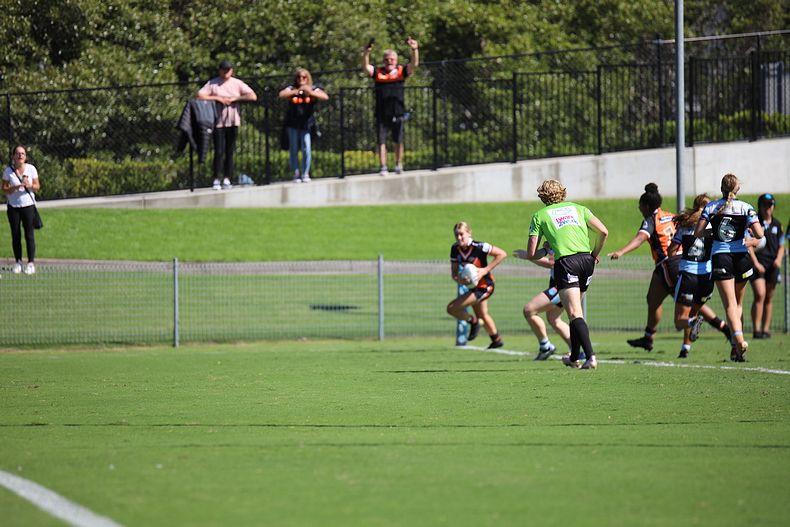 2021 Tarsha Gale Cup Rnd 8 Sharks v WestsTigers