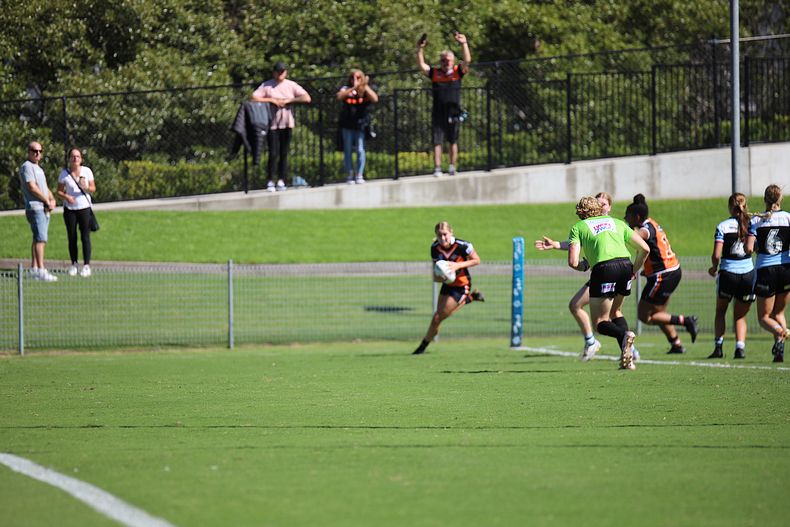 2021 Tarsha Gale Cup Rnd 8 Sharks v WestsTigers
