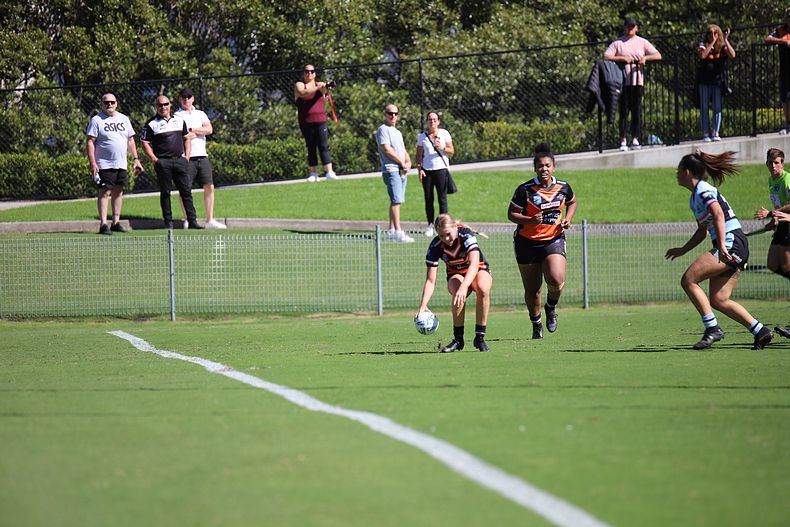 2021 Tarsha Gale Cup Rnd 8 Sharks v WestsTigers