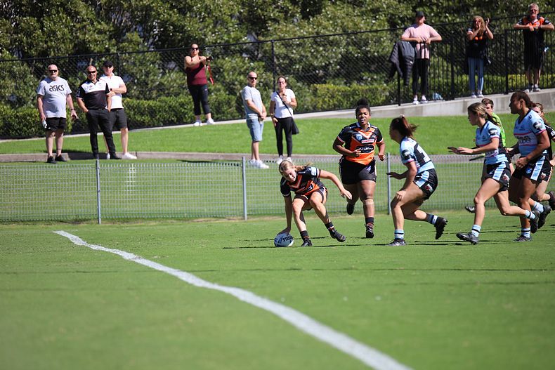 2021 Tarsha Gale Cup Rnd 8 Sharks v WestsTigers