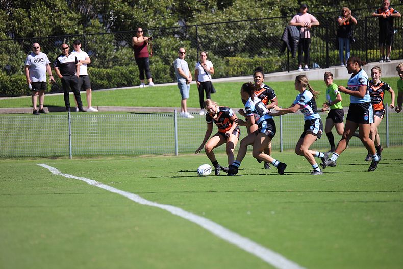 2021 Tarsha Gale Cup Rnd 8 Sharks v WestsTigers
