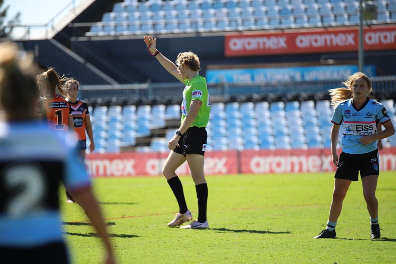 2021 Tarsha Gale Cup Rnd 8 Sharks v WestsTigers