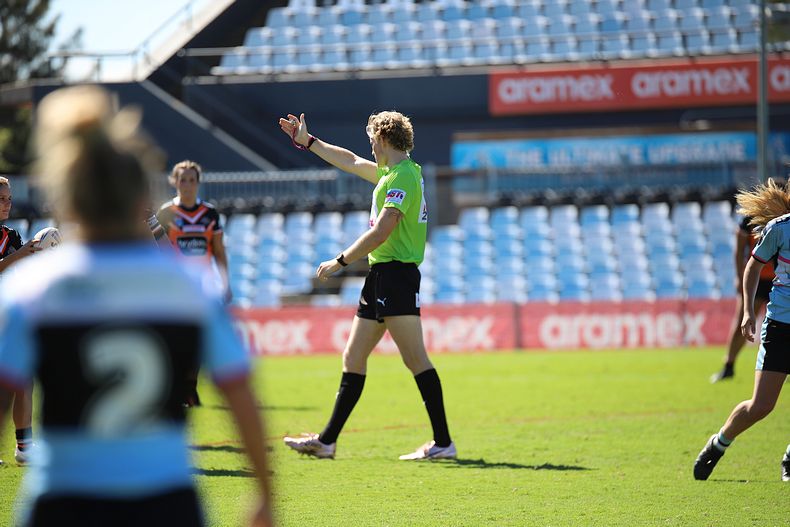 2021 Tarsha Gale Cup Rnd 8 Sharks v WestsTigers