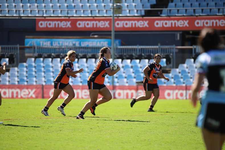 2021 Tarsha Gale Cup Rnd 8 Sharks v WestsTigers