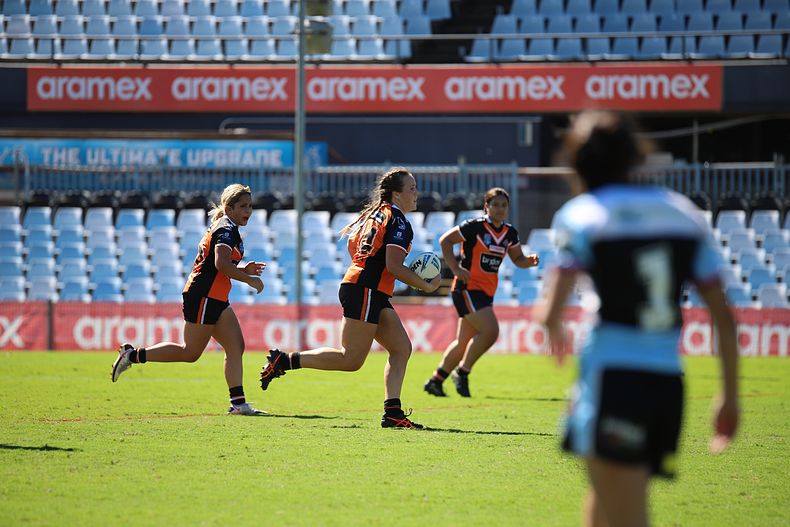 2021 Tarsha Gale Cup Rnd 8 Sharks v WestsTigers