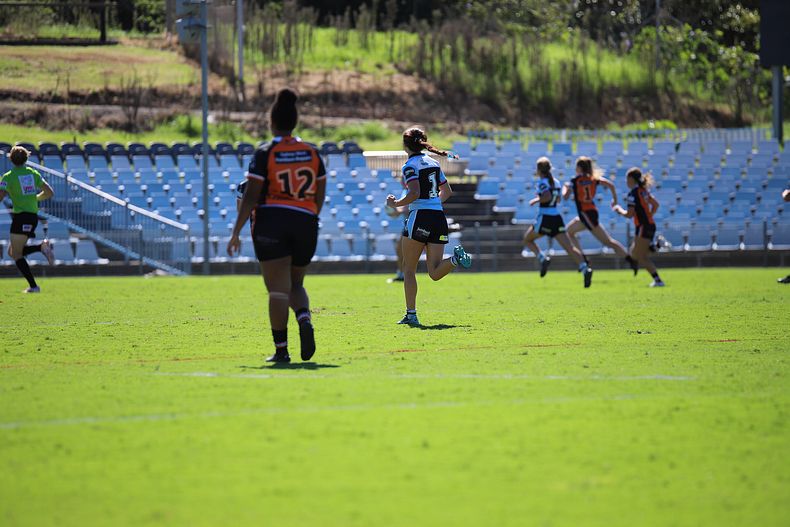 2021 Tarsha Gale Cup Rnd 8 Sharks v WestsTigers