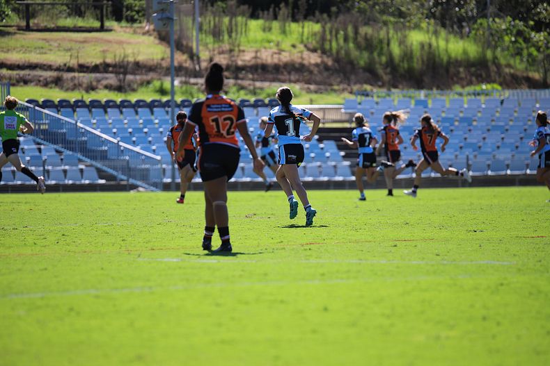 2021 Tarsha Gale Cup Rnd 8 Sharks v WestsTigers