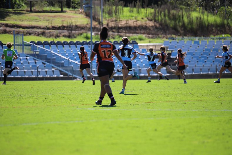 2021 Tarsha Gale Cup Rnd 8 Sharks v WestsTigers