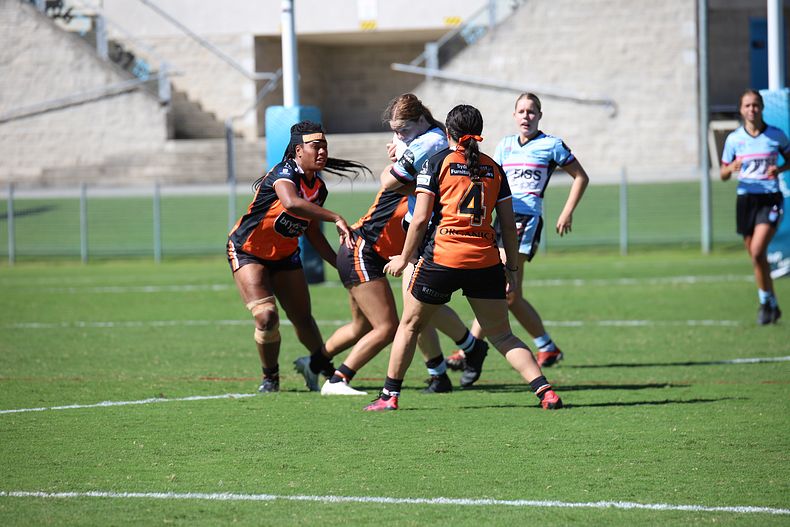 2021 Tarsha Gale Cup Rnd 8 Sharks v WestsTigers