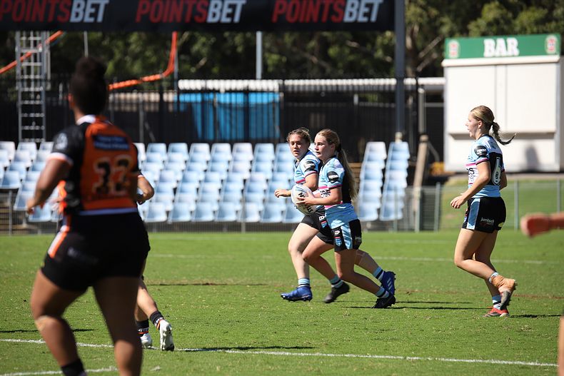 2021 Tarsha Gale Cup Rnd 8 Sharks v WestsTigers