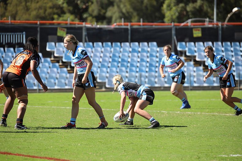 2021 Tarsha Gale Cup Rnd 8 Sharks v WestsTigers