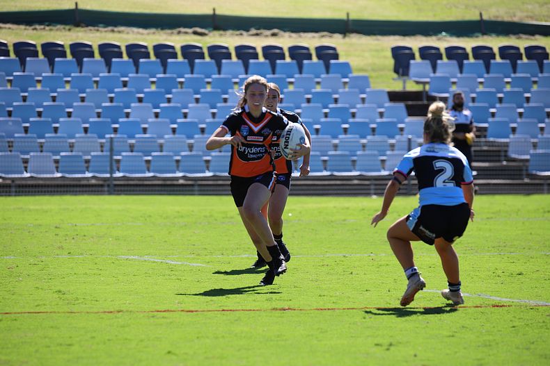 2021 Tarsha Gale Cup Rnd 8 Sharks v WestsTigers