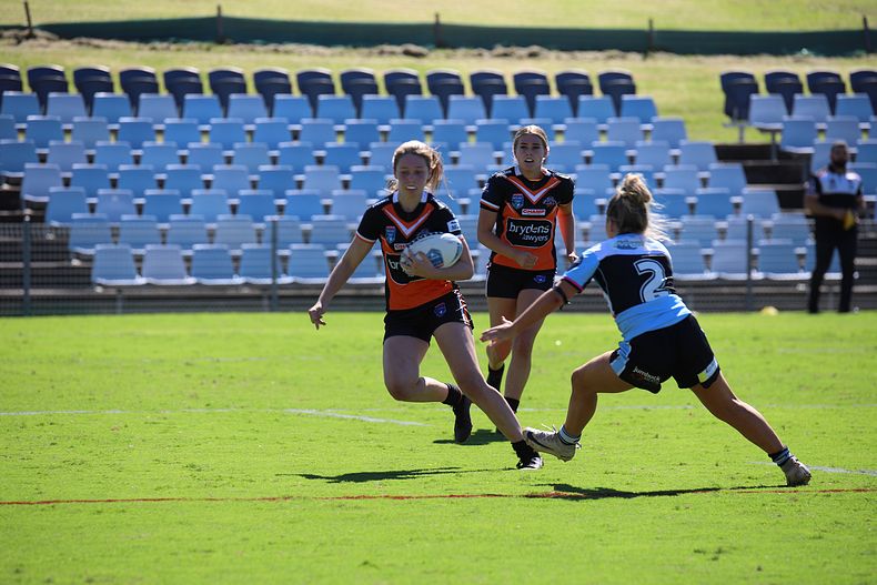 2021 Tarsha Gale Cup Rnd 8 Sharks v WestsTigers