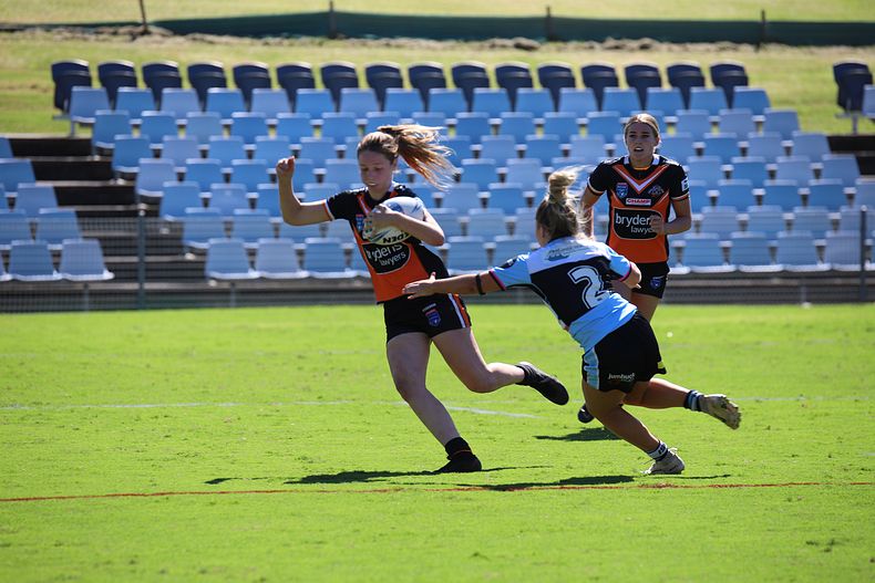 2021 Tarsha Gale Cup Rnd 8 Sharks v WestsTigers