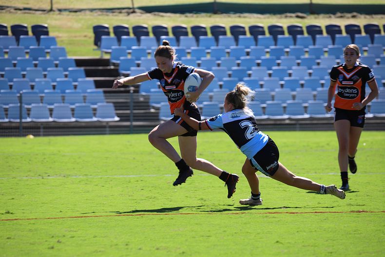 2021 Tarsha Gale Cup Rnd 8 Sharks v WestsTigers
