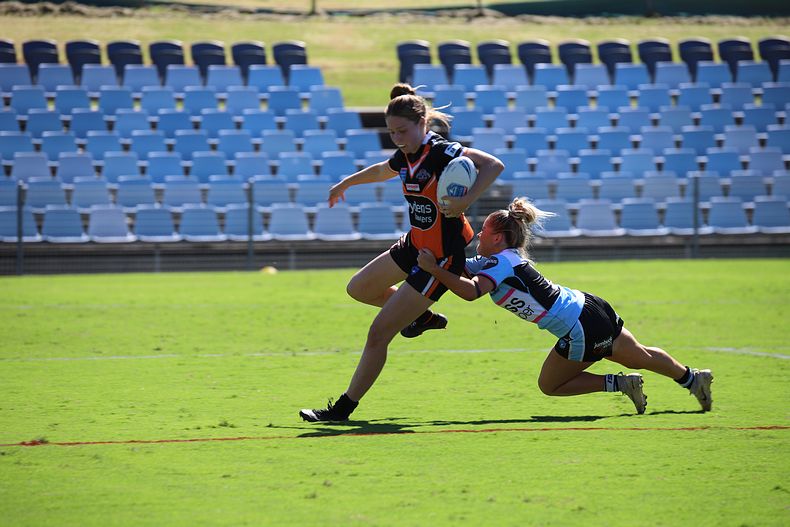 2021 Tarsha Gale Cup Rnd 8 Sharks v WestsTigers