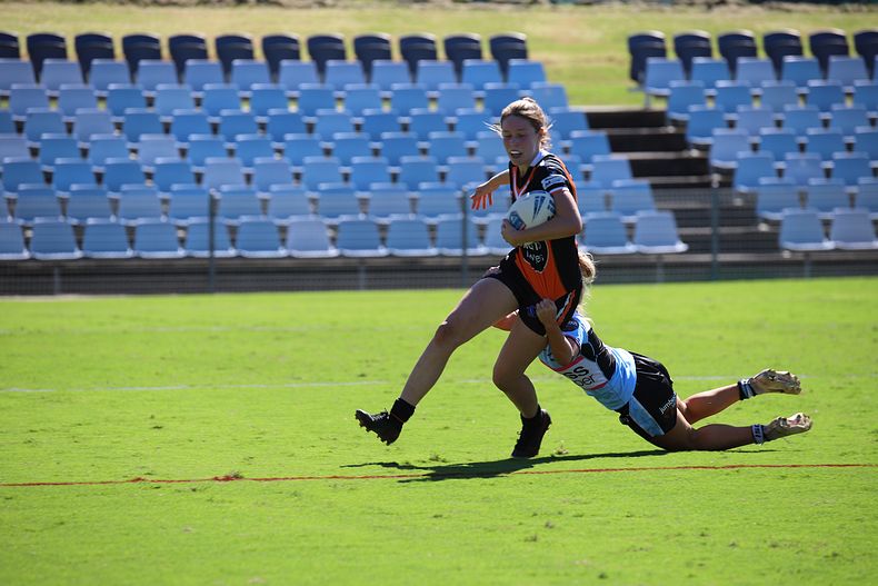 2021 Tarsha Gale Cup Rnd 8 Sharks v WestsTigers