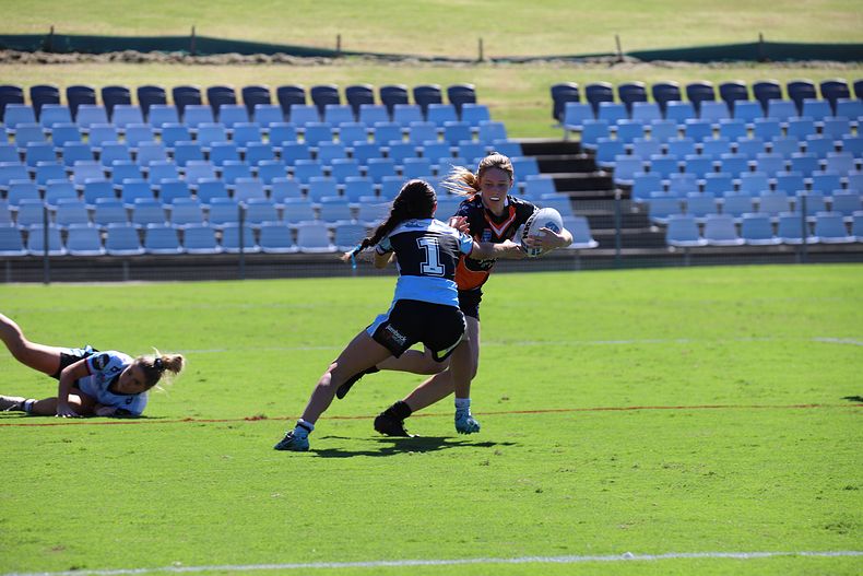 2021 Tarsha Gale Cup Rnd 8 Sharks v WestsTigers