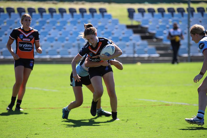 2021 Tarsha Gale Cup Rnd 8 Sharks v WestsTigers