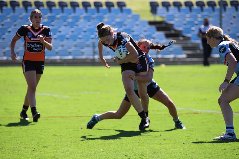 2021 Tarsha Gale Cup Rnd 8 Sharks v WestsTigers