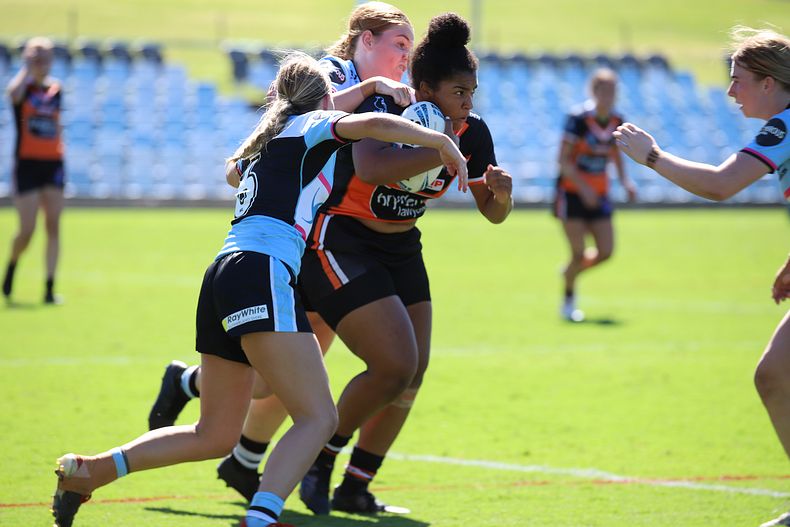 2021 Tarsha Gale Cup Rnd 8 Sharks v WestsTigers